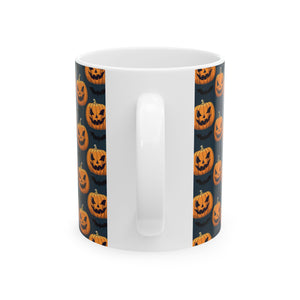 Spooky Halloween Pumpkin Bat Mug | Scary Halloween Gifts | Horror Coffee Mug 11oz Spooky Halloween Pumpkin Bat Mug | Scary Halloween Gifts | Horror Coffee Mug 11oz