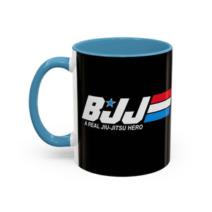 Brazilian Jiu Jitsu A Real Jiu-Jitsu Hero | BJJ Accent Coffee Mug Brazilian Jiu Jitsu A Real Jiu-Jitsu Hero | BJJ Accent Coffee Mug