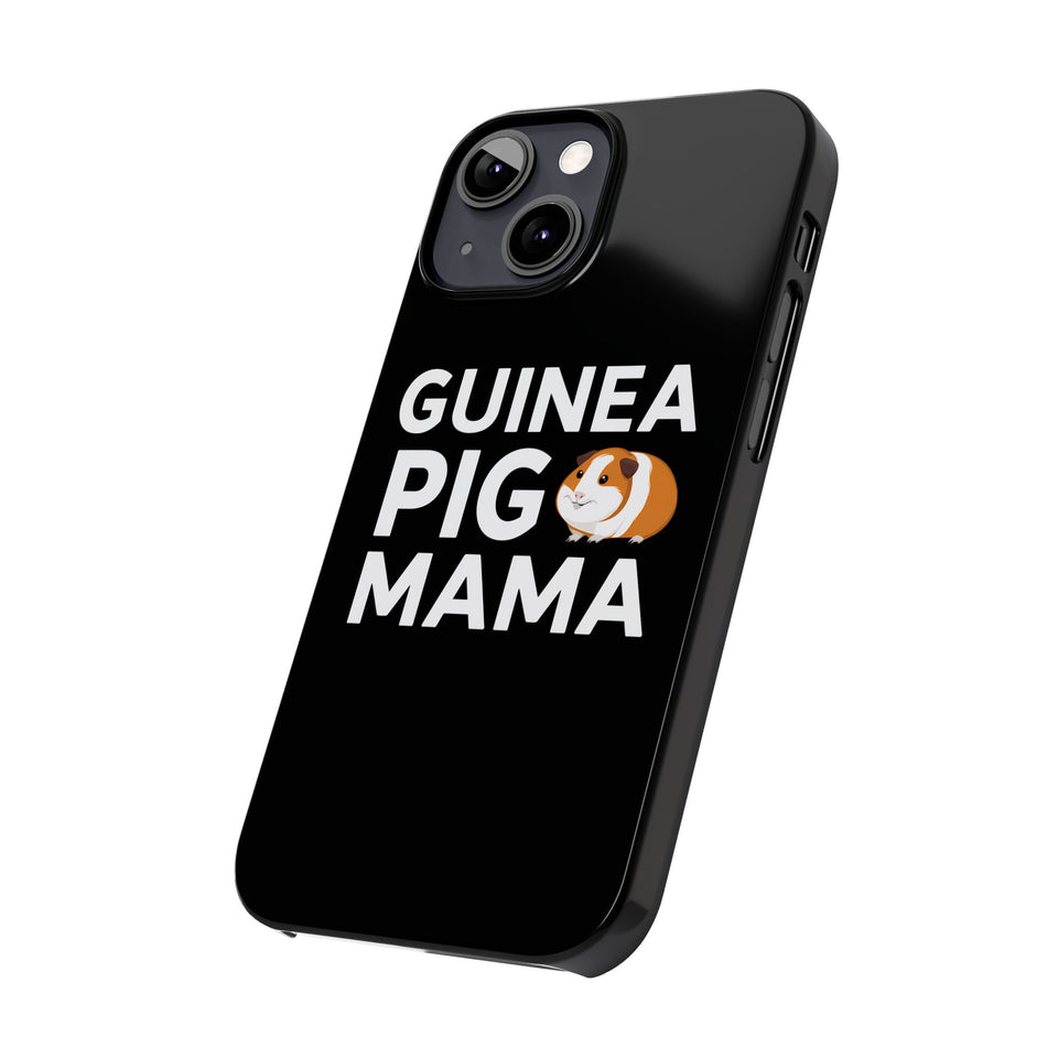 Premium Guinea Pig Mama iPhone Case | Cute Guinea Pig Slim Phone Cases