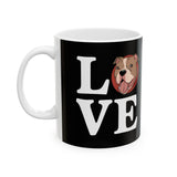 Sweet Love Pitbulls Mug | Pitbull Coffee Mug | Cute Pitbull Coffee Mug 11oz Sweet Love Pitbulls Mug | Pitbull Coffee Mug | Cute Pitbull Coffee Mug 11oz