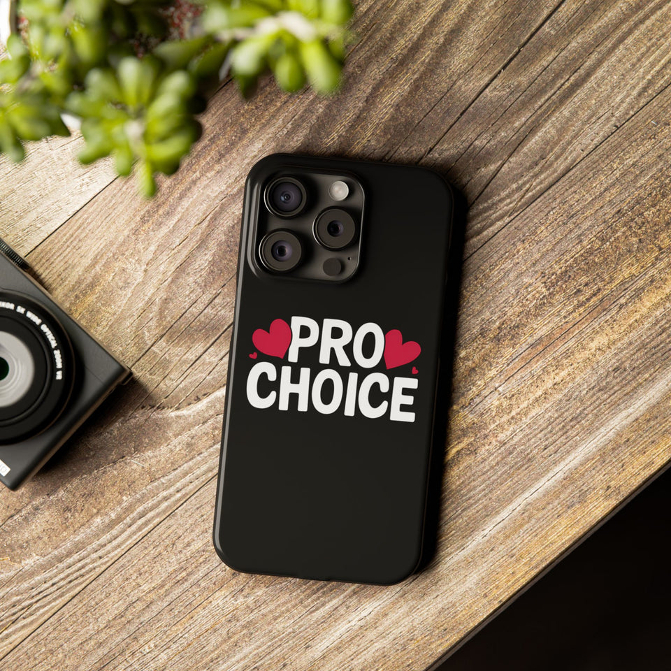 Premium Pro Choice iPhone Case | Feminist Pro Choice Gifts Slim Phone Cases