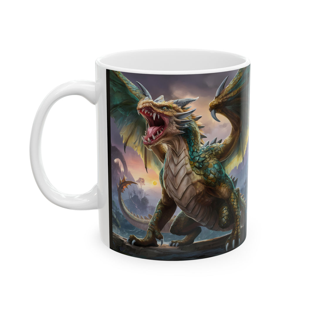 Fantasy Dragon RPG Mug | Role Playing Game Gift | Dragon Coffee Mug | RPG Fantasy Gift Ideas Mug 11oz