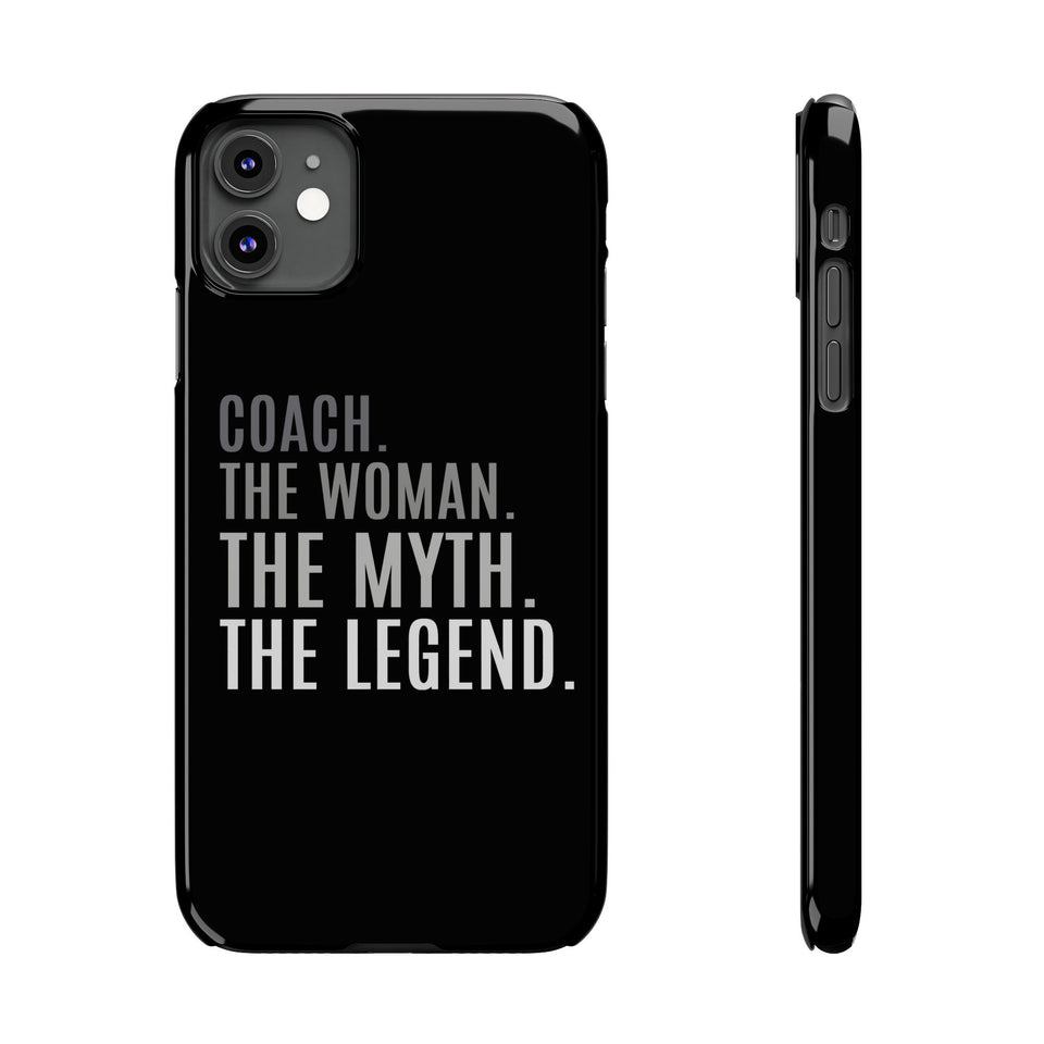 Premium Coach The Woman The Myth The Legend iPhone Case | Coach Gifts Slim Phone Cases