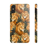 Premium Pride Of Lions iPhone Case | Lion Gifts Slim Phone Cases Premium Pride Of Lions iPhone Case | Lion Gifts Slim Phone Cases