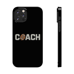 Premium Football Coach iPhone Case | Football Coach Gifts Slim Phone Cases Premium Football Coach iPhone Case | Football Coach Gifts Slim Phone Cases