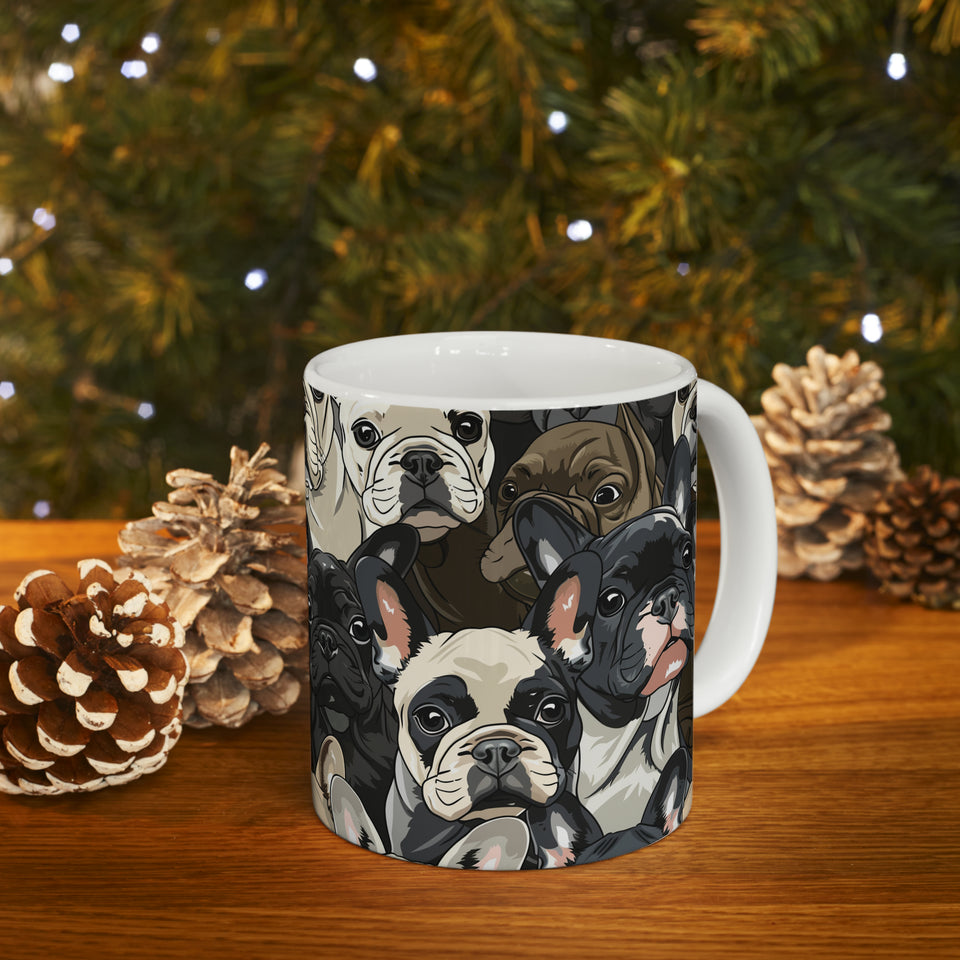 French Bulldog Mug | Frenchie Coffee Mug | Cute French Bulldog Gifts | Funny Frenchie Presents | French Bulldog Mug 11oz