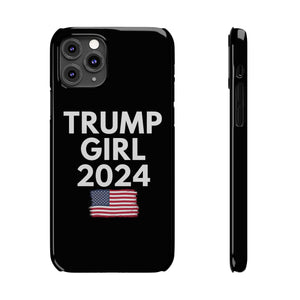 Premium Trump Girl iPhone Case | Donald Trump Gifts Slim Phone Cases Premium Trump Girl iPhone Case | Donald Trump Gifts Slim Phone Cases