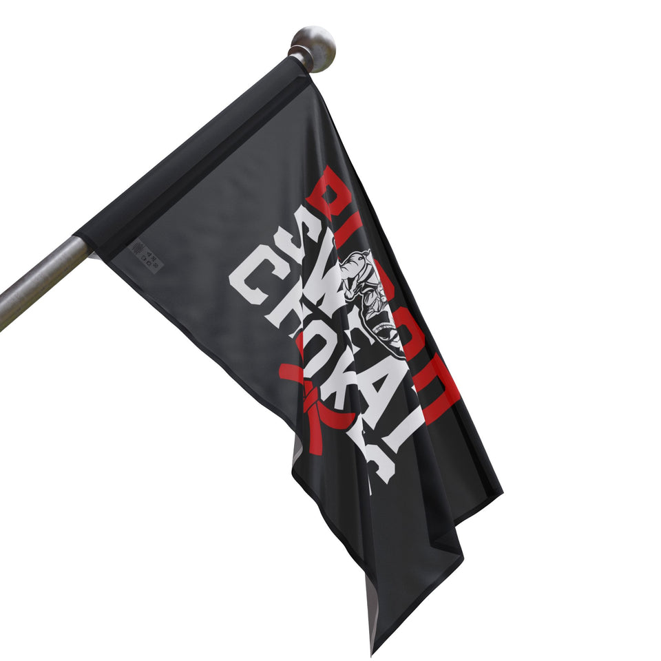 Brazilian Jiu Jitsu Blood Sweat Chokes Flag Banner | BJJ Flag