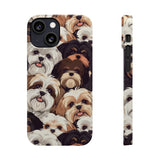 Premium Group of Shih Tzu iPhone Case | Cute Shih Tzu Gifts Slim Phone Cases Premium Group of Shih Tzu iPhone Case | Cute Shih Tzu Gifts Slim Phone Cases