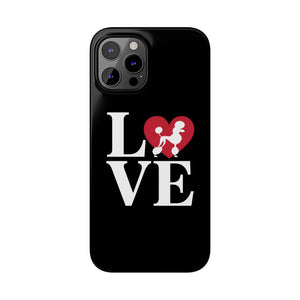 Premium Love Poodles iPhone Case | Cute Poodle Gifts Slim Phone Cases Premium Love Poodles iPhone Case | Cute Poodle Gifts Slim Phone Cases