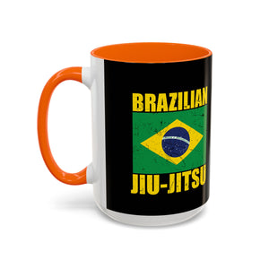 Brazilian Jiu Jitsu Flag | BJJ Accent Coffee Mug Brazilian Jiu Jitsu Flag | BJJ Accent Coffee Mug