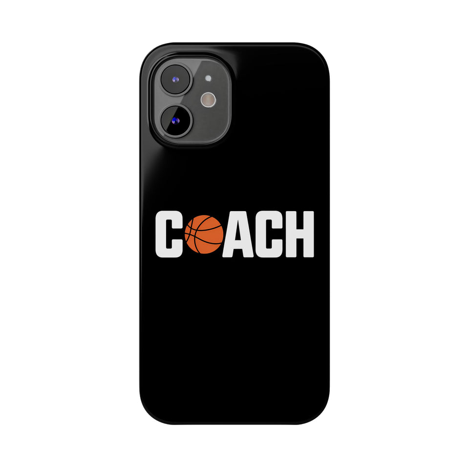 Premium Basketball Coach iPhone Case | Basketball Coach Gifts Slim Phone Cases