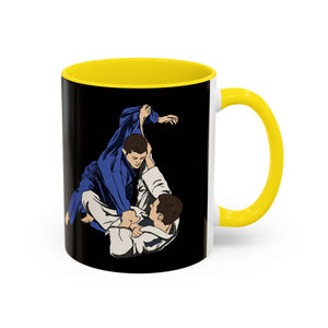 Brazilian Jiu Jitsu Rolling | BJJ Accent Coffee Mug Brazilian Jiu Jitsu Rolling | BJJ Accent Coffee Mug