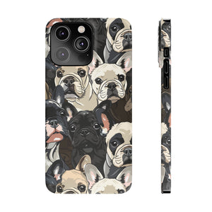 Premium French Bulldogs iPhone Case | Cute Frenchie Gifts Slim Phone Cases Premium French Bulldogs iPhone Case | Cute Frenchie Gifts Slim Phone Cases