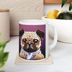 Pug Mug | Pug Gift | Ceramic Pug Mug 11oz Pug Mug | Pug Gift | Ceramic Pug Mug 11oz