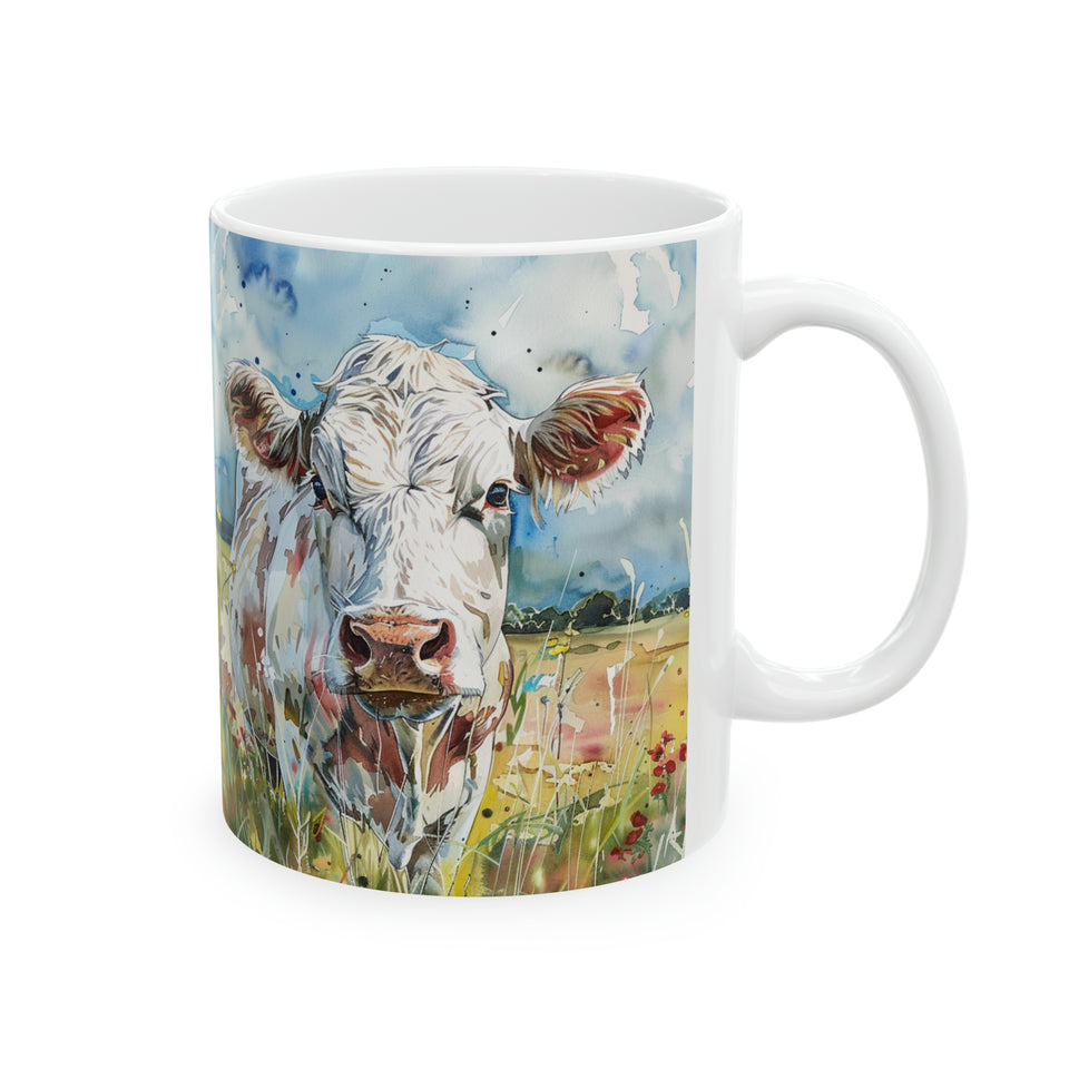 Cow Mug | Coffee Cow Mug | Cow Print Mug | Cow Presents | Highland Cow Mug 11oz