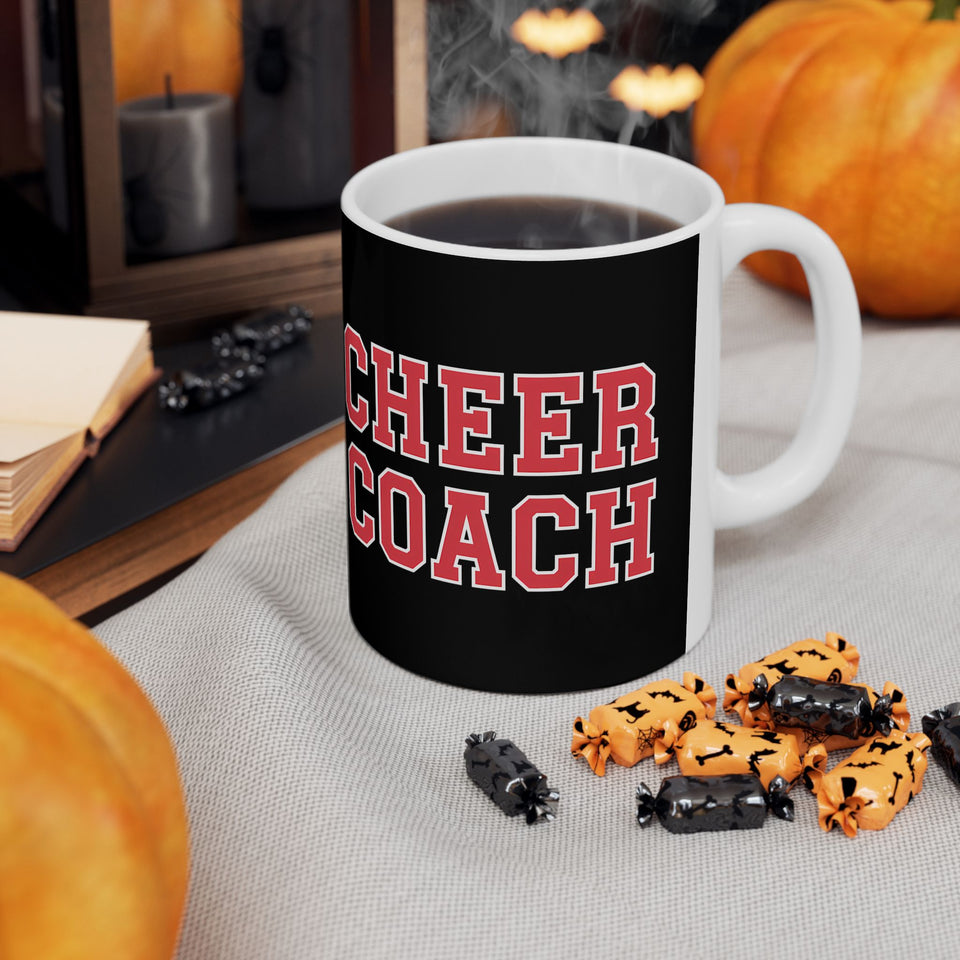 Cheer Coach Cheerleading Coach Ceramic Mug | Cheerleading Coach Gifts (11oz)