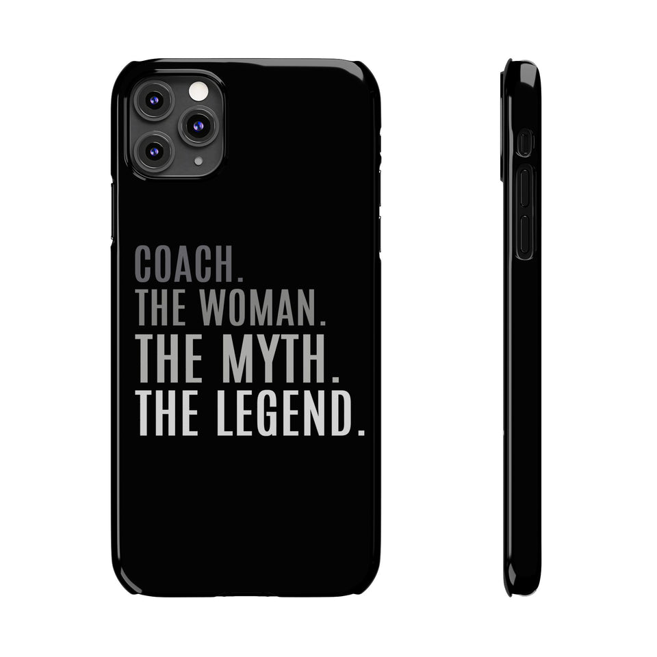 Premium Coach The Woman The Myth The Legend iPhone Case | Coach Gifts Slim Phone Cases