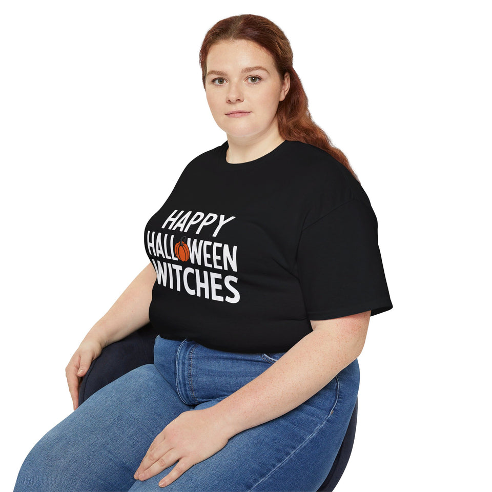 Happy Halloween Witches Shirt | Happy Halloween Gifts | Scary Halloween Merchandise | Spooky Halloween Unisex T-Shirt 2