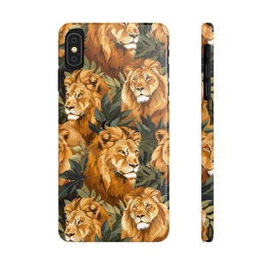 Premium Pride Of Lions iPhone Case | Lion Gifts Slim Phone Cases Premium Pride Of Lions iPhone Case | Lion Gifts Slim Phone Cases