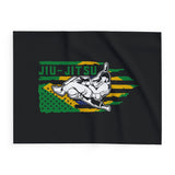 Brazilian Jiu Jitsu Blanket | Armbar Flag BJJ Arctic Fleece Blanket Brazilian Jiu Jitsu Blanket | Armbar Flag BJJ Arctic Fleece Blanket