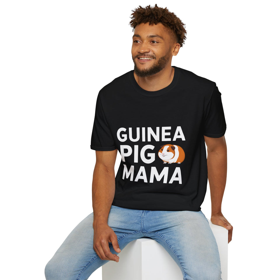 Guinea Pig Mama T-Shirt | Guinea Pig Gifts Unisex T-Shirt