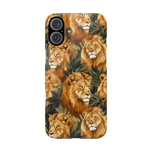 Premium Pride Of Lions iPhone Case | Lion Gifts Slim Phone Cases Premium Pride Of Lions iPhone Case | Lion Gifts Slim Phone Cases