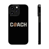 Premium Football Coach iPhone Case | Football Coach Gifts Slim Phone Cases Premium Football Coach iPhone Case | Football Coach Gifts Slim Phone Cases