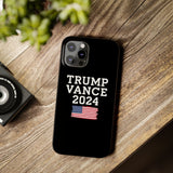 Premium Trump Vance 2024 iPhone Case | Donald Trump Gifts Slim Phone Cases Premium Trump Vance 2024 iPhone Case | Donald Trump Gifts Slim Phone Cases