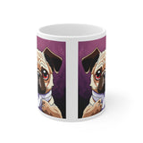 Pug Mug | Pug Gift | Ceramic Pug Mug 11oz Pug Mug | Pug Gift | Ceramic Pug Mug 11oz