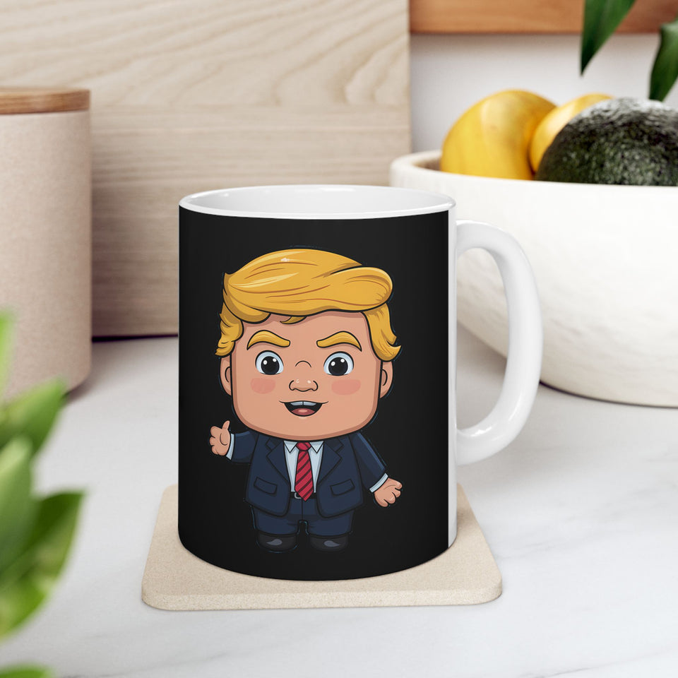 Little Donald Trump Mug | Trump 2024 Coffee Mug | Donald Trump Coffee Mug 11oz