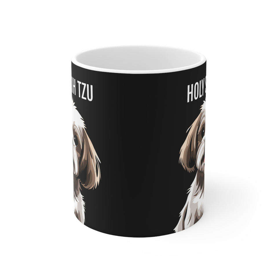 Holy Shih Tzu Mug | Shih Tzu Gift| Shihtzu Ceramic Mug 11oz