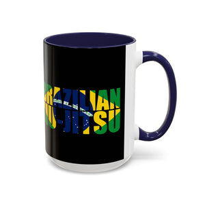 Brazilian Jiu Jitsu Flag 3 | BJJ Accent Coffee Mug Brazilian Jiu Jitsu Flag 3 | BJJ Accent Coffee Mug