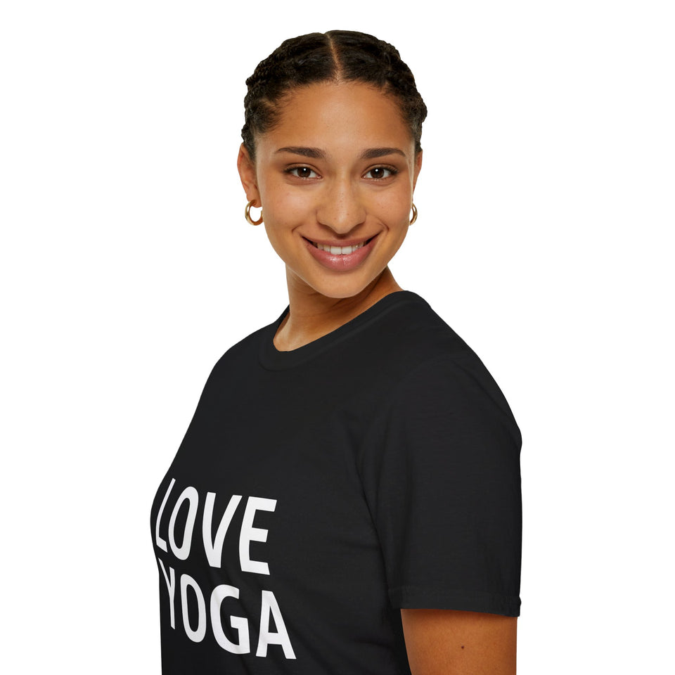 Love Yoga Shirt | Yoga Gift | Unisex Yoga T Shirt