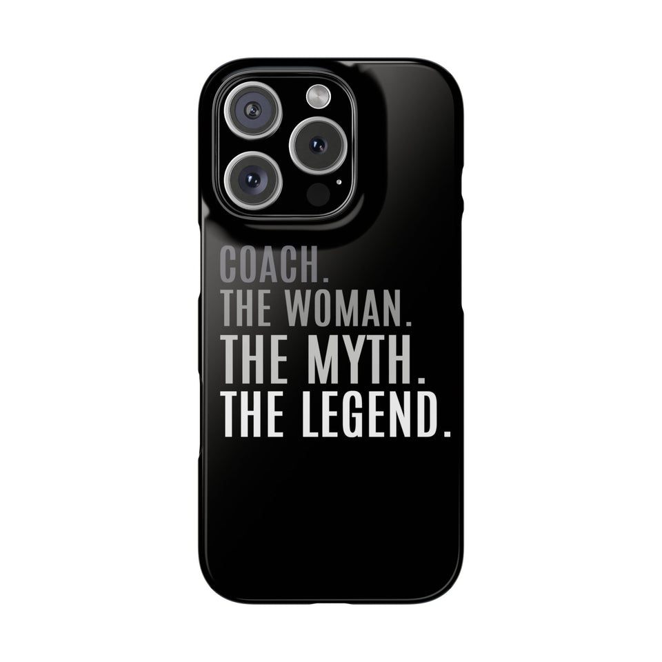 Premium Coach The Woman The Myth The Legend iPhone Case | Coach Gifts Slim Phone Cases