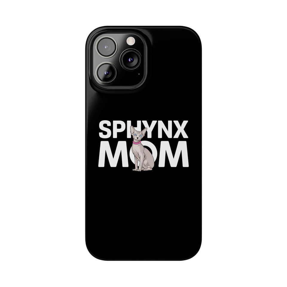 Premium Sphynx Mom iPhone Case | Sphynx Mom Gifts Slim Phone Cases