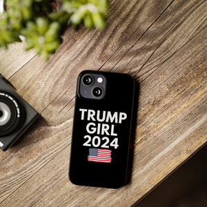 Premium Trump Girl iPhone Case | Donald Trump Gifts Slim Phone Cases Premium Trump Girl iPhone Case | Donald Trump Gifts Slim Phone Cases