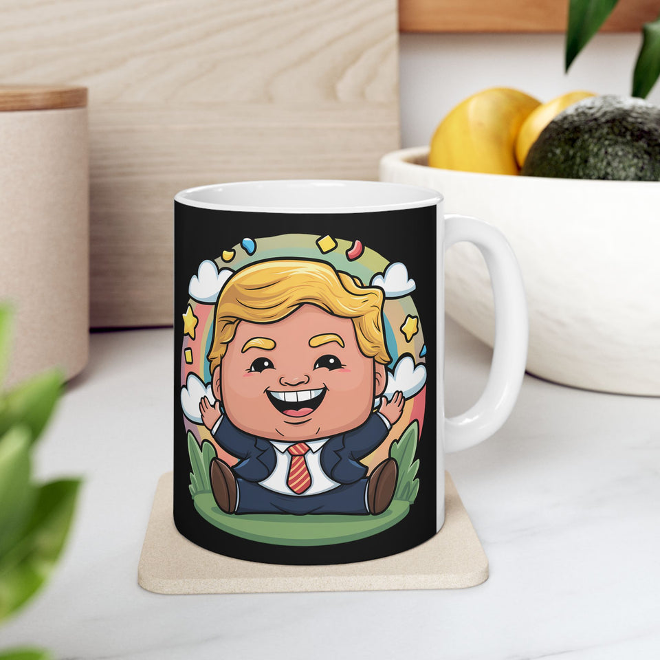 Little Donald Trump Mug | Trump 2024 Coffee Mug | Donald Trump Coffee Mug 11oz 2