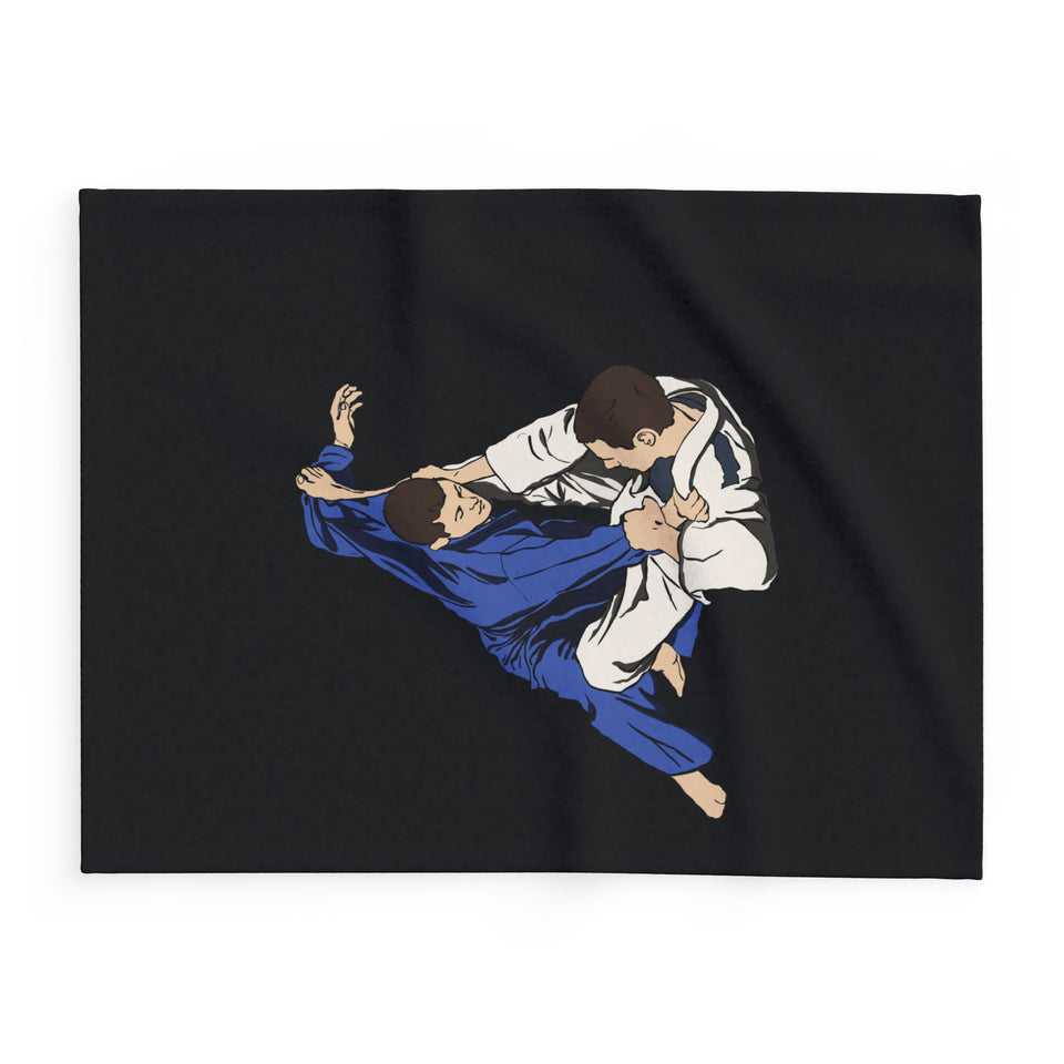 Brazilian Jiu Jitsu Blanket | Gi Rolling BJJ Arctic Fleece Blanket