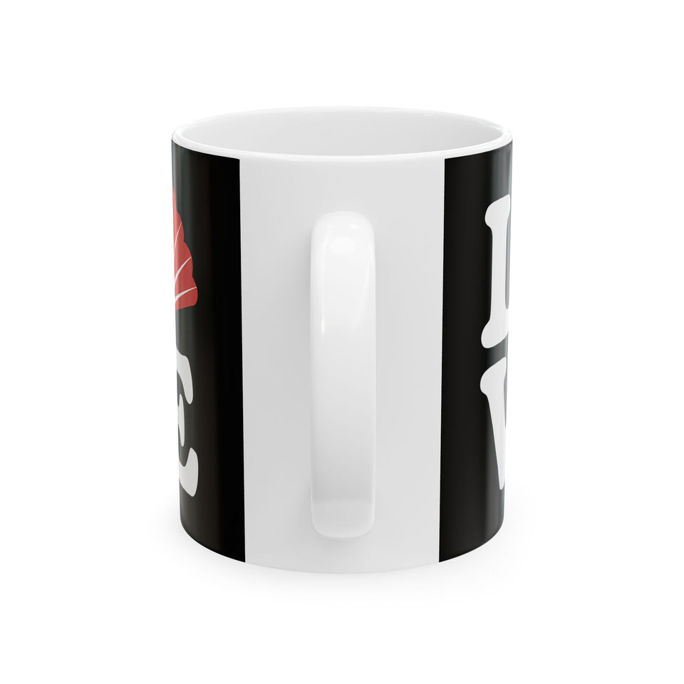 Love Badminton Ceramic Mug | Badminton Gifts (11oz)