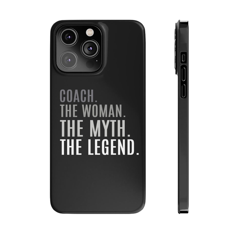 Premium Coach The Woman The Myth The Legend iPhone Case | Coach Gifts Slim Phone Cases