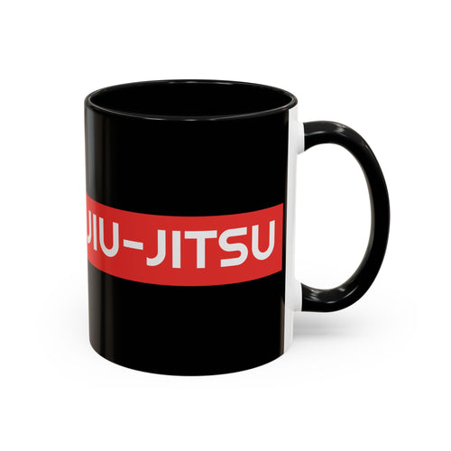 Brazilian Jiu Jitsu Surpassing | BJJ Accent Coffee Mug