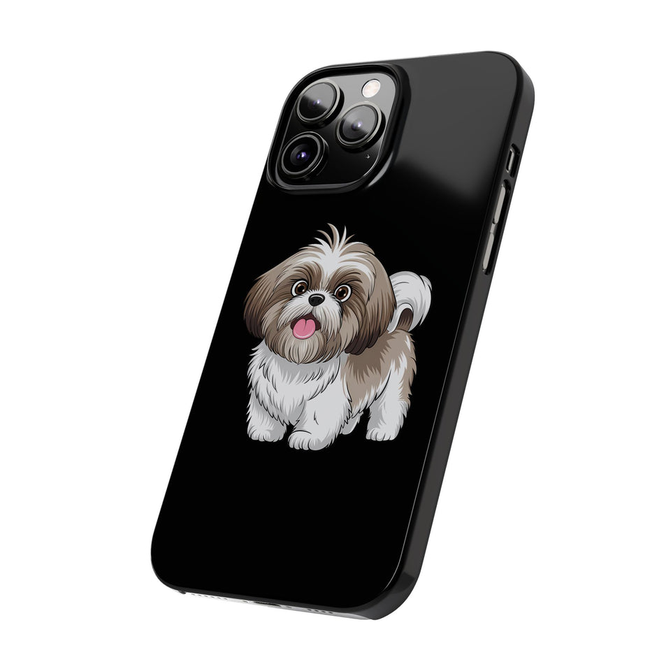 Premium Shih Tzu iPhone Case | Cute Shih Tzu Gifts Slim Phone Cases