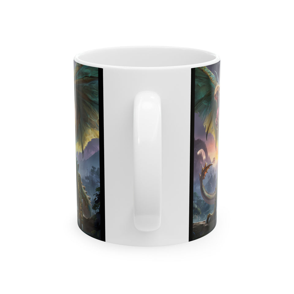 Fantasy Dragon RPG Mug | Role Playing Game Gift | Dragon Coffee Mug | RPG Fantasy Gift Ideas Mug 11oz