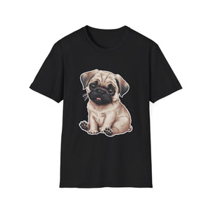 Cute Pug Puppy Shirt | Pug Gifts | Unisex Pug T Shirt 2