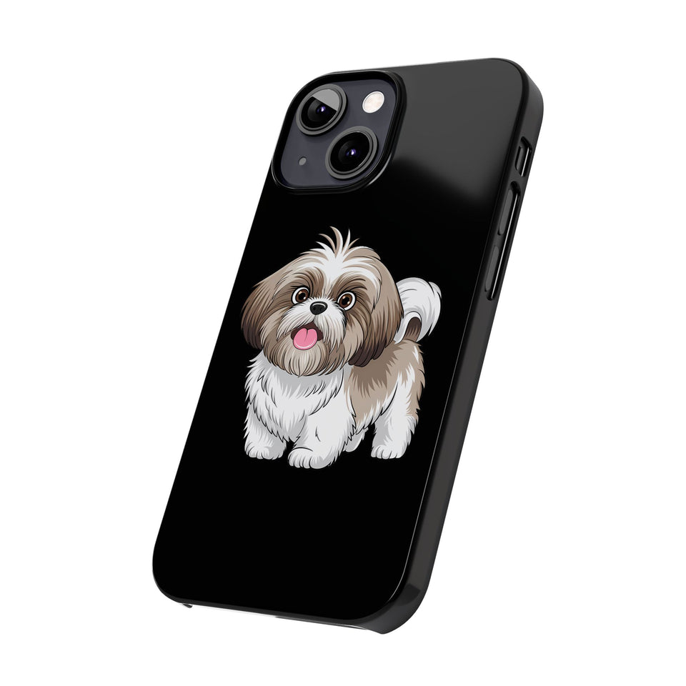 Premium Shih Tzu iPhone Case | Cute Shih Tzu Gifts Slim Phone Cases