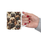 Pug Mug | Pug Coffee Mug | Cute Pug Dog Gifts | Funny Pug Presents | Pug Mug 2 11oz Pug Mug | Pug Coffee Mug | Cute Pug Dog Gifts | Funny Pug Presents | Pug Mug 11oz