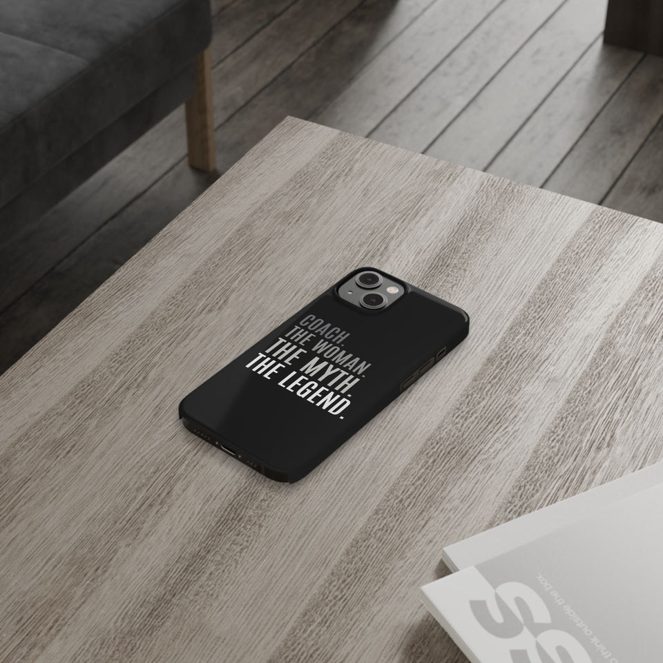 Premium Coach The Woman The Myth The Legend iPhone Case | Coach Gifts Slim Phone Cases