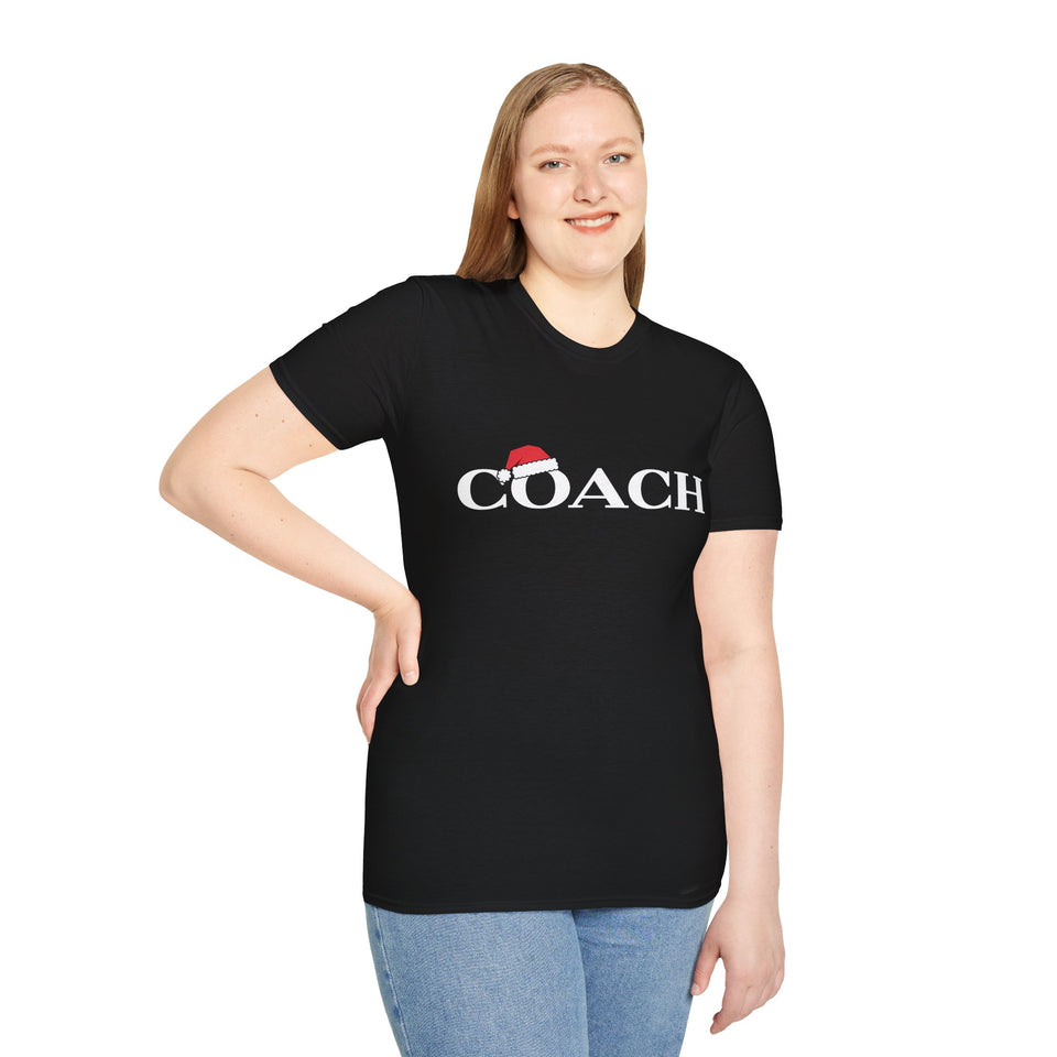 Funny Coach Ugly Xmas Ugly Christmas T-Shirt | Coach  Unisex T-Shirt