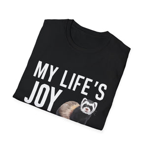 My Joy Is Ferrets Shirt | Ferret Gifts | Ferret Lovers Merchandise Unisex T-Shirt My Joy Is Ferrets Shirt | Ferret Gifts | Ferret Lovers Merchandise Unisex T-Shirt